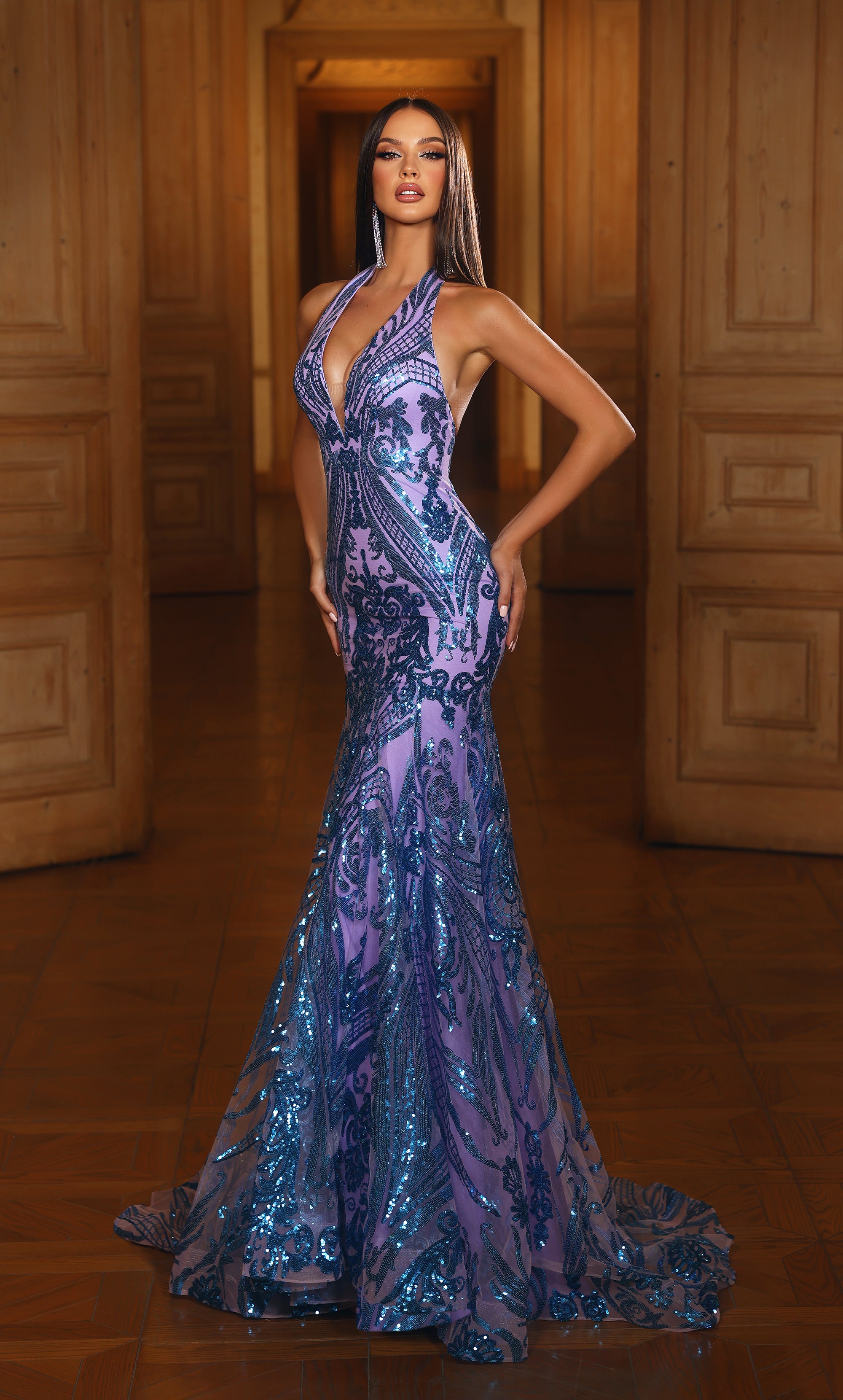 mermaid formal dress